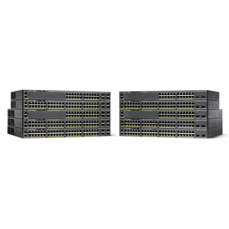 Cisco Catalyst WS-C2960X-48TD-L commutateur réseau Géré L2 Gigabit Ethernet (10/100/1000) Noir