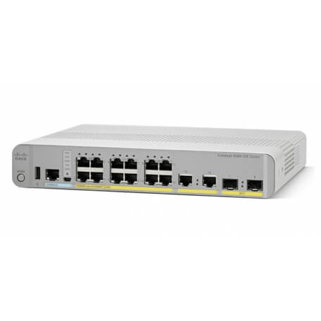 Cisco Catalyst 3560-CX Géré L3 Gigabit Ethernet (10/100/1000) Blanc 1U Connexion Ethernet, supportant l'alimentation via ce port