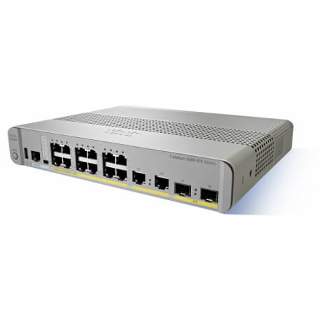Cisco Catalyst WS-C3560CX-12TC-S commutateur réseau Géré L3 Gigabit Ethernet (10/100/1000) Gris, Blanc