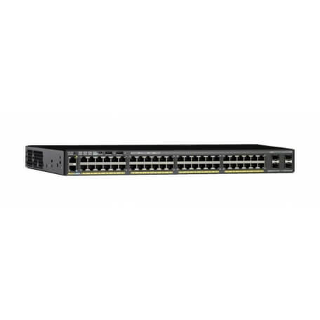 Cisco Catalyst WS-C2960X-48TS-L commutateur réseau Géré L2 Gigabit Ethernet (10/100/1000) Noir 1U