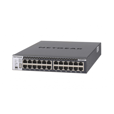 Netgear M4300-24X Géré L3 10G Ethernet (100/1000/10000) Noir 1U