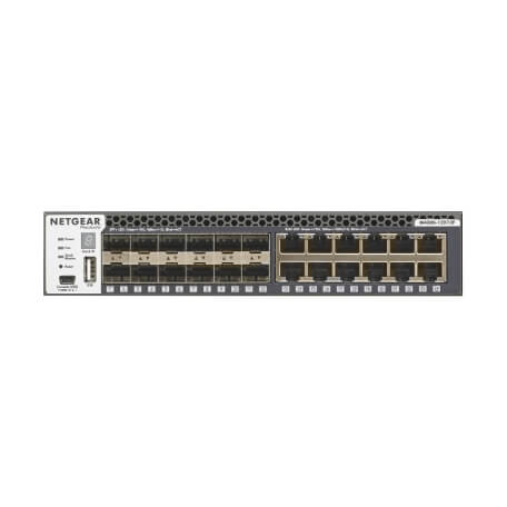 Netgear M4300-12X12F Géré L2/L3 10G Ethernet (100/1000/10000) Noir 1U