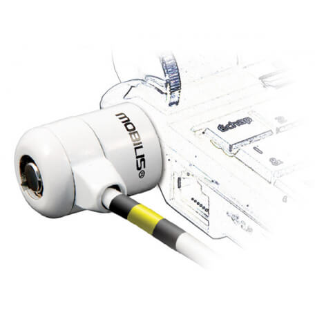 Mobilis Corporate Key câble antivol Blanc 1,8 m