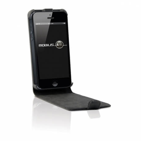 Mobilis C2 coque de protection pour téléphones portables Folio porte carte Noir