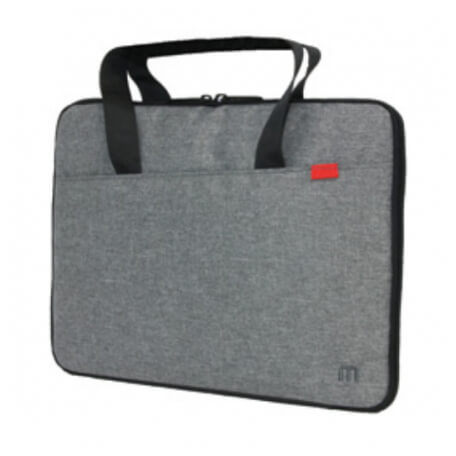 Mobilis Trendy Sleeve sacoche d'ordinateurs portables 31,8 cm (12.5") Housse Noir, Gris