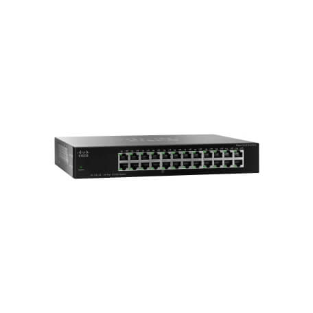 Cisco SF110-24 Non-géré L2 Fast Ethernet (10/100) Noir