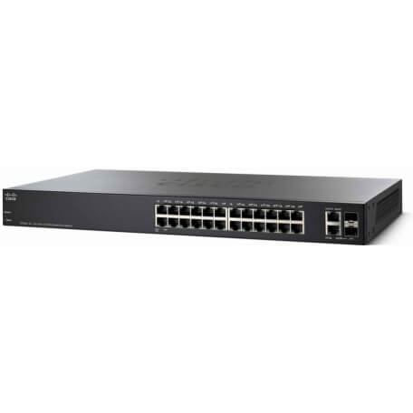 Cisco Small Business SF220-24 Géré L2 Fast Ethernet (10/100) Noir