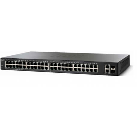 Cisco Small Business SF220-48 Géré L2 Fast Ethernet (10/100) Noir