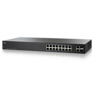 Cisco Small Business SF300-24PP-K9-EU commutateur réseau Géré L2 Fast Ethernet (10/100) Noir Connexion Ethernet, supportant l'al