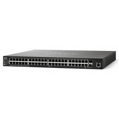 Cisco SG350XG-48T Géré L3 10G Ethernet (100/1000/10000) Noir 1U