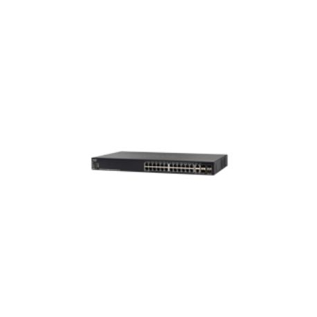 Cisco SG550X-24-K9 Géré L3 Gigabit Ethernet (10/100/1000) Noir 1U