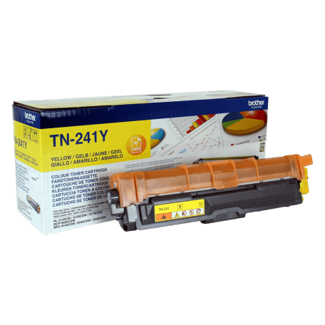 Brother TN-241Y Cartouche de toner Original Jaune 1 pièce(s)