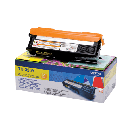 Brother TN-320Y Cartouche de toner Original Jaune 1 pièce(s)