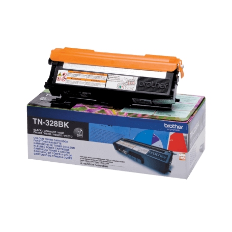 Brother TN-328BK Cartouche de toner Original Noir 1 pièce(s)