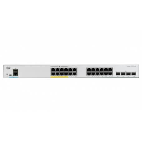 Cisco Catalyst C1000-24FP-4X-L commutateur réseau Géré L2 Gigabit Ethernet (10/100/1000) Gris Connexion Ethernet, supportant l'a