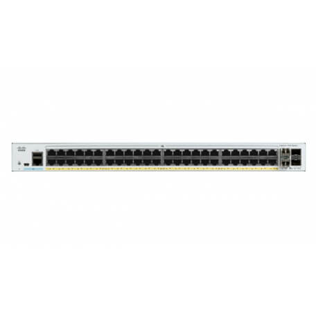 Cisco Catalyst C1000-48P-4G-L commutateur réseau Géré L2 Gigabit Ethernet (10/100/1000) Gris Connexion Ethernet, supportant l'al