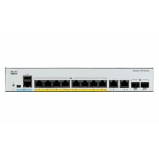 Cisco Catalyst C1000-8FP-2G-L commutateur réseau Géré L2 Gigabit Ethernet (10/100/1000) Gris Connexion Ethernet, supportant l'al