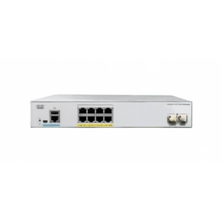 Cisco Catalyst C1000-8T-E-2G-L commutateur réseau Géré L2 Gigabit Ethernet (10/100/1000) Gris