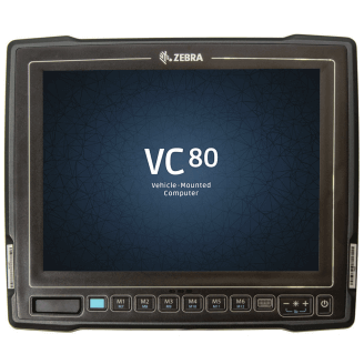 Zebra VC80 26,4 cm (10.4") 1024 x 768 pixels Écran tactile 1,91 GHz E3845 Noir