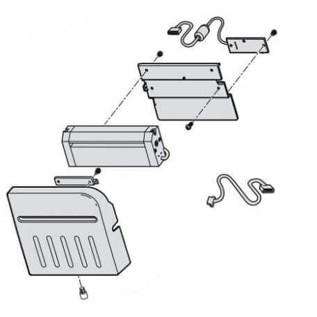 Intermec 1-207109-801 pièce de rechange pour équipement d'impression Cutter Imprimante d'étiquettes