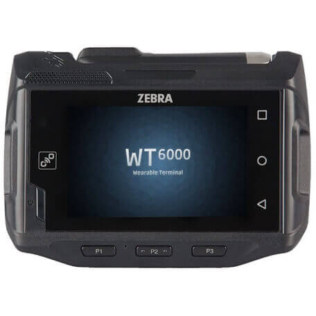 Zebra WT6000 ordinateur portable de poche 8,13 cm (3.2") 800 x 480 pixels Écran tactile 245 g Noir