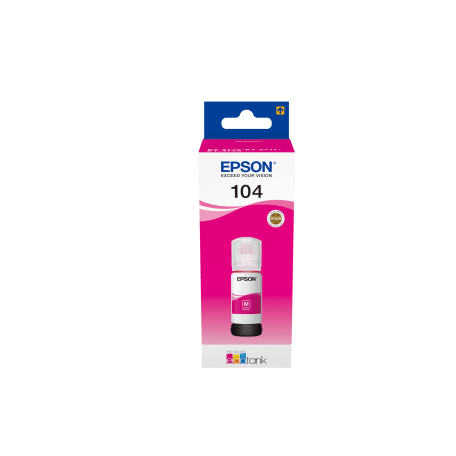 Epson 104 EcoTank Magenta ink bottle