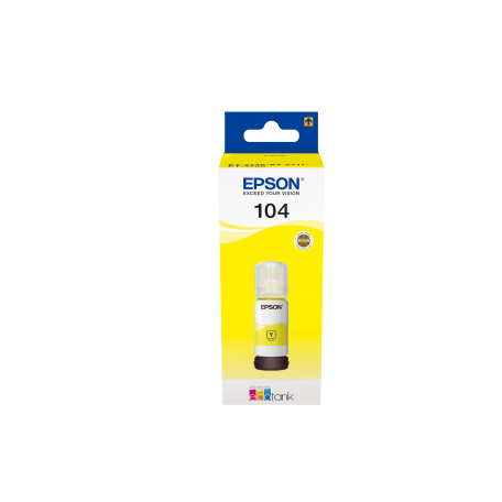 Epson 104 EcoTank Yellow ink bottle