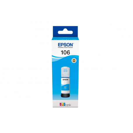 Epson 106 EcoTank Cyan ink bottle