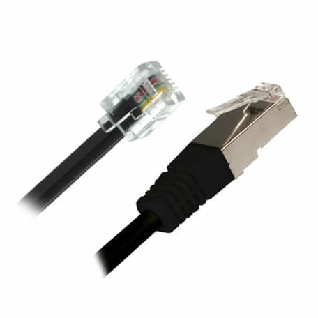Cisco DSL Dual câble de réseau 2 m Noir