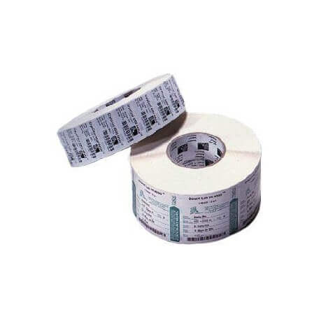 Boîte de 12 rouleaux d'étiquettes direct thermique 102mmx127mm Z-Select 2000D White Zebra 800264-505