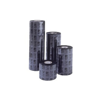 Boîte de 12 rouleaux de rubans encreurs 84mmx 74m Cire Zebra 02300GS08407