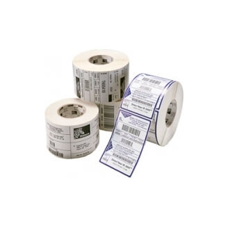 Boîte de 4 rouleaux d'étiquettes transfert thermique 102mmx203mm Z-Select 2000T White Zebra 880134-203