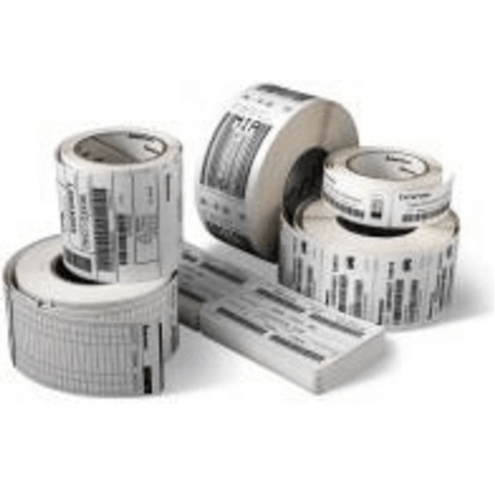 Boîte de 12 rouleaux d'étiquettes direct thermique 102mmx102mm Z-Select 2000D Zebra 800264-405