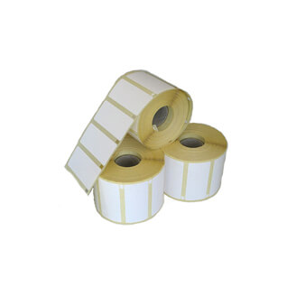 Boîte de 12 rouleaux d'étiquettes direct thermique 38mmx25mm Z-Select 2000D Removable Zebra 800261-107