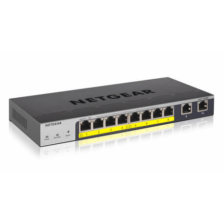 Netgear GS110TPP Géré L2/L3/L4 Gigabit Ethernet (10/100/1000) Gris Connexion Ethernet, supportant l'alimentation via ce port (Po