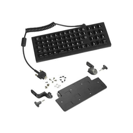 Zebra VC70 clavier USB QWERTY Noir