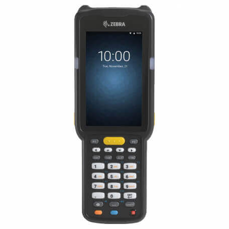 Zebra MC3300 Standard, 2D, SR, SE4770, USB, BT, Wi-Fi, alpha, Gun, PTT, Android