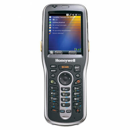 Honeywell Dolphin 6110 2D ordinateur portable de poche 7,11 cm (2.8") 240 x 320 pixels 247 g Noir, Argent