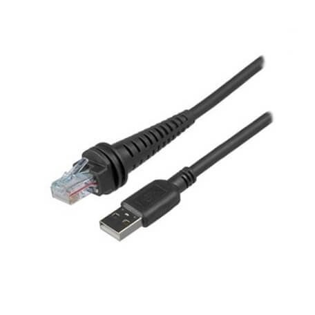 Honeywell CBL-503-300-S00 câble Série Noir 3 m USB A LAN