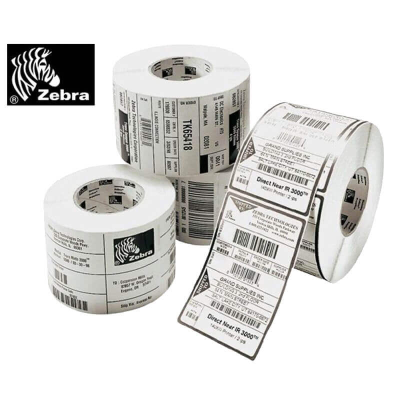 Etiquettes code barre Zebra transfert thermique 880003-025D