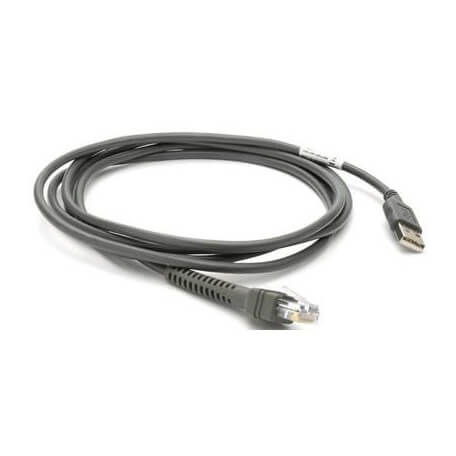 Unitech 1550-900040G câble USB 1,8 m 2.0 USB A Noir
