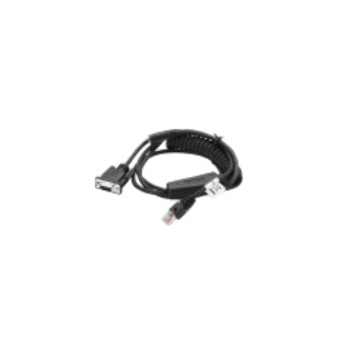 Unitech 1550-900042G câble Série Noir 2 m DB9
