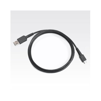 Zebra Micro USB sync cable câble USB Noir