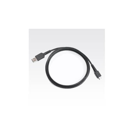 Zebra Micro USB sync cable câble USB Noir