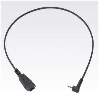 Zebra 25-124387-02R câble audio 2,5 mm Noir