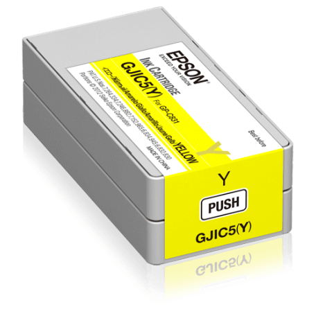 Epson GJIC5(Y): Ink cartridge for ColorWorks C831 (Yellow) (MOQ 10)