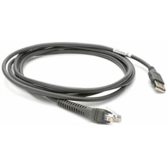 Zebra CBA-U21-S07ZAR câble USB 2,1 m Noir