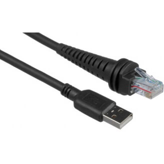 Honeywell CBL-500-300-S00-03 câble Série Noir 3 m USB2.0-A RJ-45