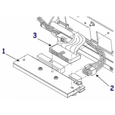 Zebra 220 Printhead 220XiIIIPlus 300 dpi tête d'impression