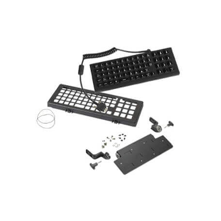 Zebra KT-KYBDQW-VC70-04R clavier USB QWERTY Noir